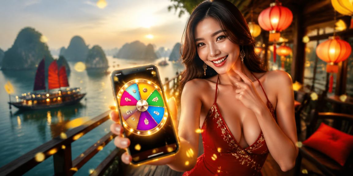 Đèn lồng Hội An minh họa voucher lucky draw và sự kiện theo mùa
